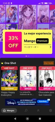 Mango Manga android App screenshot 0