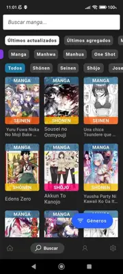 Mango Manga android App screenshot 2